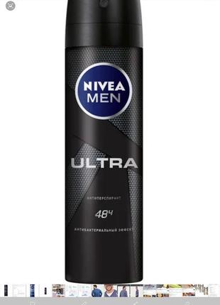 Дезодорант-антиперспірант nivea (нівея) men ultra