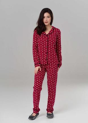 Женская пижама со штанами ozkan 25200-3