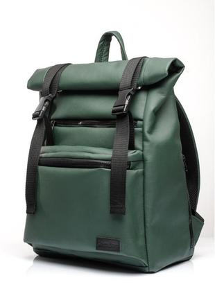 Рюкзак ролл sambag унисекс rolltop ltt зеленый5 фото