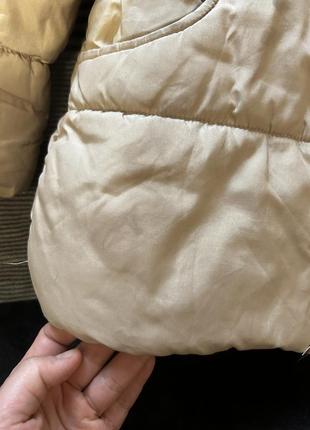 Куртка зимняя меховая подкладка disney р.110 + подарок кроссовки5 фото