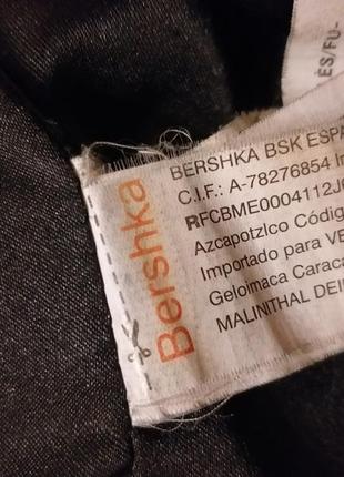 Куртка из натуральной кожи bershka4 фото