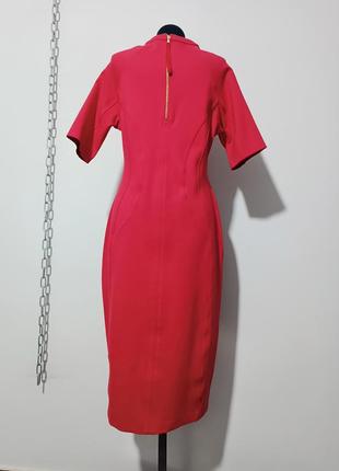 Эластичное платье-карандаш гибкого кроя со скульптурным силуэтом m&s, eur 42/l,165/92 cm7 фото