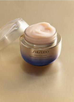 Shiseido vital perfection uplifting and firming cream7 фото