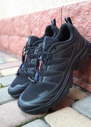 Мужские кроссовки salomon lab xt-6 black черного цвета5 фото