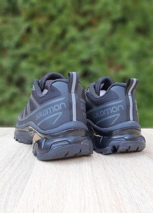 Мужские кроссовки salomon lab xt-6 black черного цвета3 фото