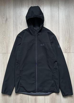 Куртка софтшел jack wolfskin storm lock3 фото