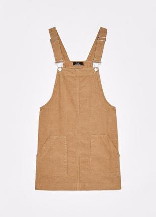 Вельветовый сарафан / комбинезон bershka