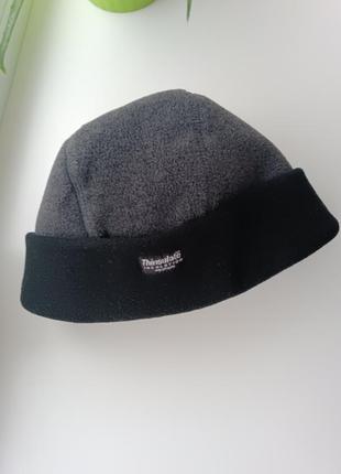 Шапка флисовая отверстием теплая зимняя шапка