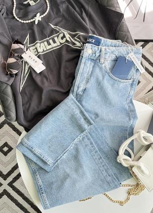 Крутые прямые джинсы с необработанными краями jjxx