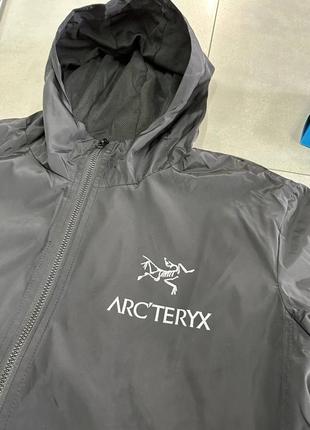 Вітровка arcteryx gore-tex чорна