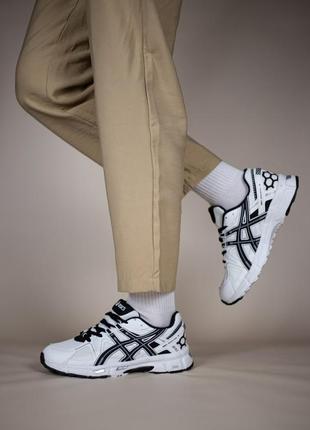 Asics gel-kahana 8 white black жіночі кросівки асікс2 фото