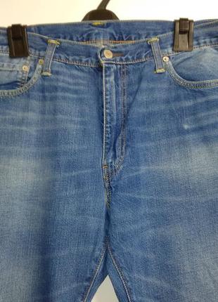 Плотные джинсы прямого кроя модель 504 w36 l322 фото