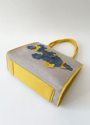 Женская сумка шоппер с украинской символикой3 фото