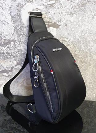Стильная мужская сумка-рюкзак/ сумка через плечо/ рюкзак на одной лямке/ барсетка1 фото