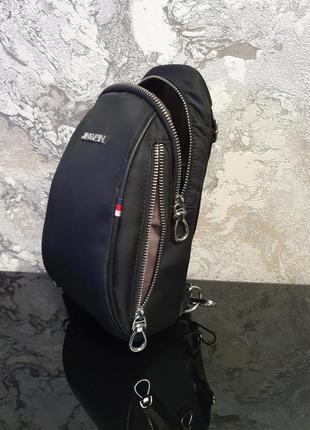 Стильная мужская сумка-рюкзак/ сумка через плечо/ рюкзак на одной лямке/ барсетка7 фото