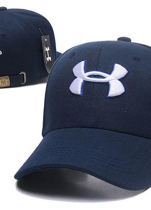 Кепка бейсболка under armour синя