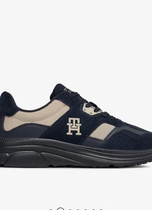 Tommy hilfiger сникерсы modern runnerталиh mix fm0fm04878 cиний7 фото