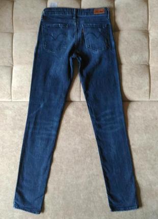 Джинси levis 247 скінні темно-сині w27 l34