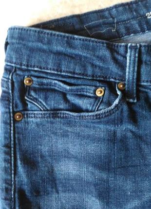 Джинсы levis  247 скинни тёмно-синие  w27 l345 фото