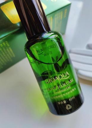 Масло для волос с экстрактом оливы bioaqua olive essential oil