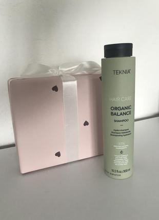 Шампунь для волосся для щоденного використання lakme teknia organic balance shampoo1 фото