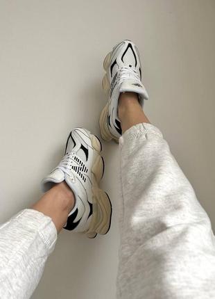 Кроссовки new balance 9060 white/black2 фото