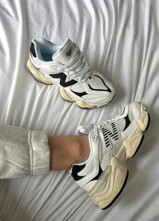 Кроссовки new balance 9060 white/black5 фото