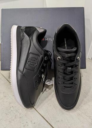 Кроссовки брендовые Tommy hilfiger monogram city sneaker кожа оригинал2 фото