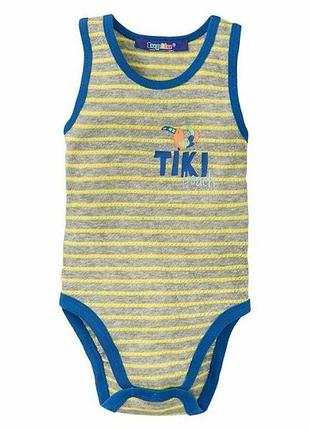Lupilu. летний бодик сеточка перфорация маечкой мальчику.