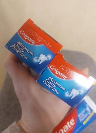 Зубная паста colgate максимальная защита от кариеса свежая мята с жидким кальцием для всей семьи 100 мл2 фото