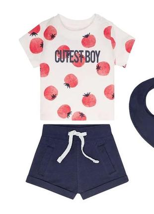 Комплект летний тройка для мальчика lupilu