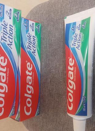 Зубна паста colgate потрійна дія 100 мл