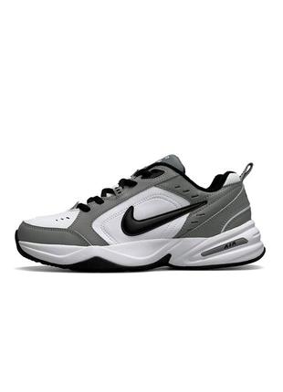 Чоловічі кросівки nike air monarch gray black