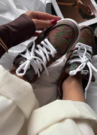 New 😍 кроссівки sb dunk low "paisley brown