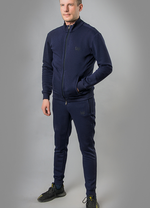 Костюм спортивный west-fashion ккс-25 синий, без капюшона