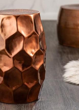 Журнальний столик loft органічні східний столик 30см алюміній мідь лофт стіл журнальний