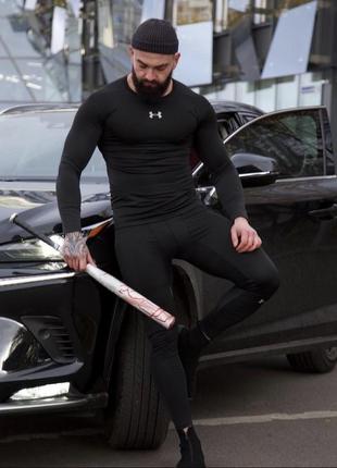 Компрессионный костюм under armour 3в1: радгард, шорты, леггинсы3 фото