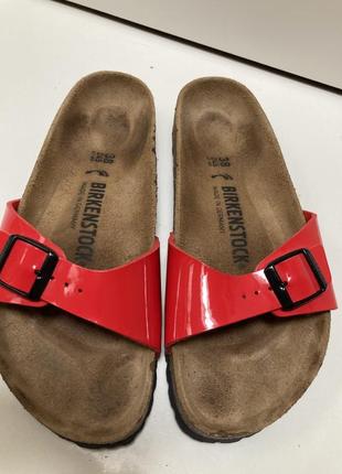 Birkenstock яскраві анатомічні сандалі, шльопанці. розмір 386 фото