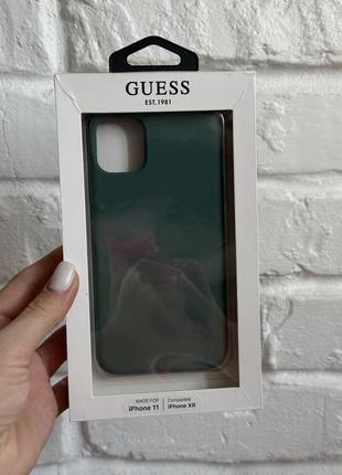 Чехол для iphone 11 xr фирмы guess5 фото