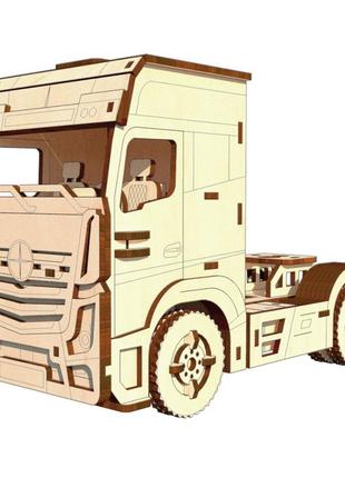 Деревянный конструктор "грузовик" opz-010, 148 деталей от imdi