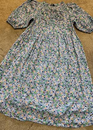 Платье коттон англия в стиле laura ashley