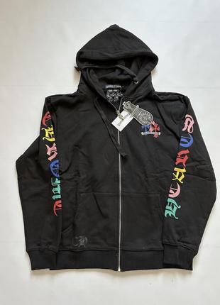 Зіп худі chrome hearts multi colour