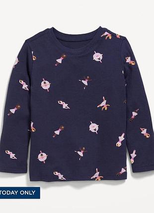 Лонгслив для девочки old navy