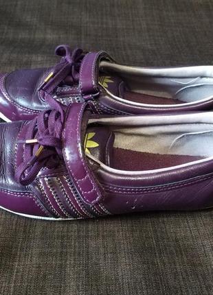 Женские кроссовки adidas purple sleek series2 фото