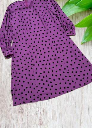 Женское платье в горошек. нижняя.размер 52