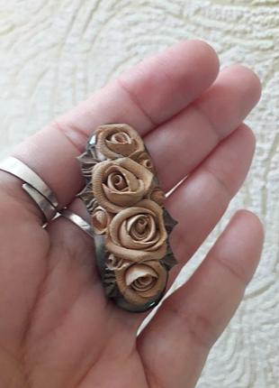 Винтаж брошь брошка ссср керамика