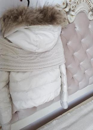 Куртка белая зимняя весенняя zara bershka h&amp;m2 фото