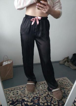 Сатиновые атласные пижамные штаны primark 🔥1 фото