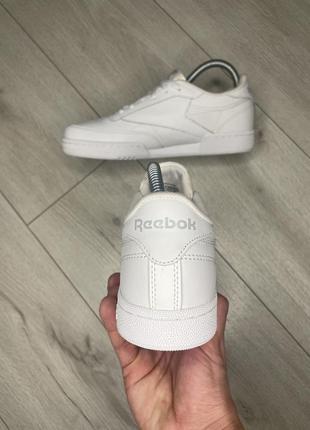 Кросівки reebok club c shoes - grade school white (bs6168)4 фото