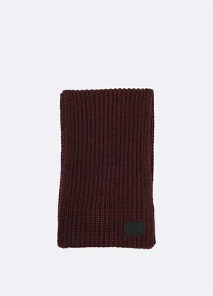 Новый шарф calvin klein ( ck ribbed knit scarf ) с америки